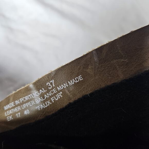 DROMEDARIS Leather Suede Green Ankle Boot Bootie Size 37 - Picture 6 of 7